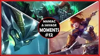 Maniac & Savage Moments Episode #12 - Mobile Legends