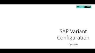SAP Variant Configuration Overview