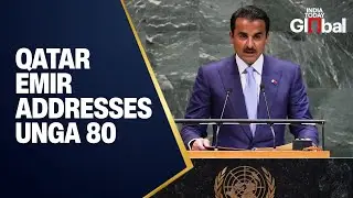 LIVE: Qatar Emir Speaks at UNGA 80 | Sheikh Tamim bin Hamad al-Thani