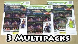 New! Opening 3 Panini Adrenalyn XL Road To Euro 2020 Multipacks | All 3 Limited Editions | 15 Packs!