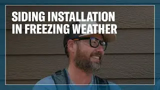 LP&reg; SmartSide&reg; Installation Tip: Siding Installation in Freezing Weather