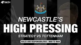 Newcastle United | Eddie Howe | Tactical Strategy Against Tottenham