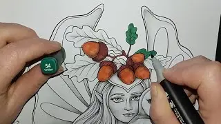 》》》Coloring: Fairy Bliss 🧚 by Lenka Filonenko 🌸