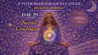 Jupiter Retrograde in Cancer Healing Portal Day 29 Sacred Completion