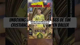 Cao Vũ đầu tư 200K mua hộp thẻ Panini 365 2026 săn CR7 #panini #fypシ #xh #cristianoronaldo #soccer