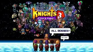 Knights of Pen and Paper 3 - All Bosses