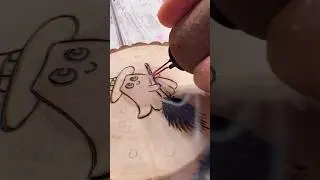 👻🍂🕯️ #woodburning #art #pyrographyart #woodburningart #halloween #spookyseason #spooky #woodburn