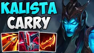 CHALLENGER CARRIES HIS TEAM WITH BUFFED KALISTA | CHALLENGER KALISTA ADC GAMEPLAY | Patch 13.7 S13