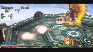 Ys Seven gameplay PSP - Boss Kava Kelos