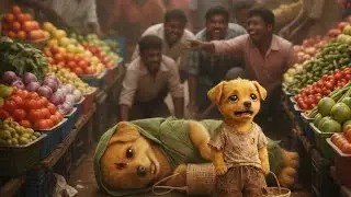 Gareeb puppy apni maa ko bachane ke liye khub mehnat krta h @Friendtuffy 