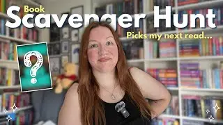 Book Scavenger Hunt Challenge! 🔍 What Did I Pick?