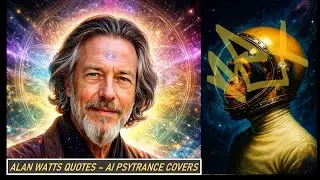 ALAN WATTS QUOTES- AI PSYTRANCE