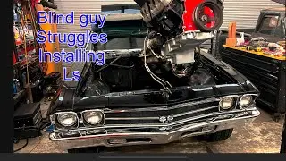 It all gose WRONG install and reinstall￼ing engine broken bolts repair Ls swao 68  Chevelle part 4