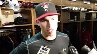 D-backs Spring: Jake Lamb after Game 1 vs U of A