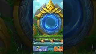 Castle Clash - Using 20 free Hero Crystal Coins #castleclash #cbcevent