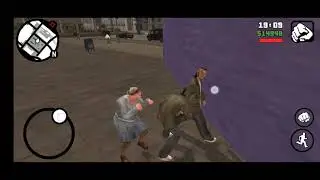 GTA SA | Mobile - Angry Russian Old Lady Runs Fast