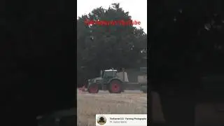 Farming in Essex: Stacking straw with Fendt 714 & Heath Superchaser [25]. Full video 👆🏿