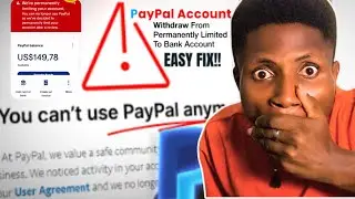 How to Withdraw Money From Permanently Limited Paypal Account