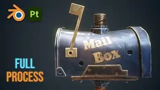 Stylized Mail Box Hammer &ndash; Blender 3D Game Asset Workflow