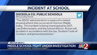 Violent attack at Horizon Middle School