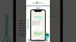How to Automate Banquet Hall Bookings with WhatsApp Chatbot | WhatsApp Automation | API