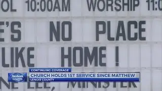 250 year old church damaged during Hurricane Matthew opens for first service