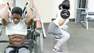 COUPLE WORKOUT ROUTINE 👫🏋🏽 GYM TIME!