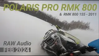 Polaris pro rmk 800 Axis 163 2016  &  RMK 800 155 - 2011