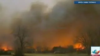 Estado de emergencia en Oklahoma por Incendios 8 Marzo 2017