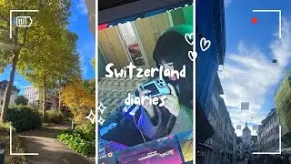 Switzerland diaries | Last day of Deutsch class / Solo trip to the City 🍂