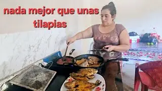 Nada mejor que unas tilapias que chille la caserola