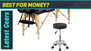 Yaheetech Wood 2 Folding Massage Table: The Ultimate Portable Spa Bed & Salon Chair Combo!