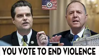 'YOU V0TE TO END VI0LENCE' Adam Schiff tries to SNAP at Matt Gaetz at hearing...regrets it INSTANTLY