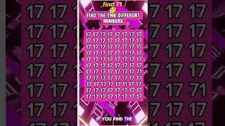 #EyeTest #BrainTest #GuessTheNumber #QuizTime #MindChallenge #CanYouSeeIt #IQTest #Viral