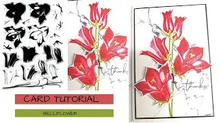 Floral Greeting Card - BELLFLOWER