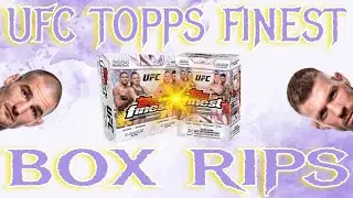 UFC TOPPS FINEST BOX RIPS