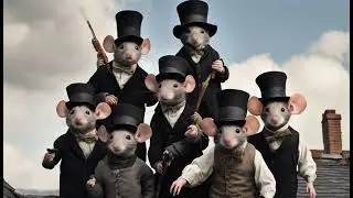 Victorian Mice in 1800s London Recreate Charles Dickens' Scenes