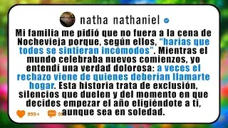 Mi familia me dijo que no viniera a la Nochevieja porque 