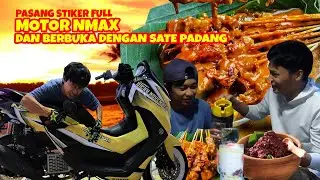 SATE PADANG REKOMENDASI @eXBen DITAMBAH  ES TAPE DAN YAKULT RASANYA MAKNYUS MENEMANI BERBUKA PUASA