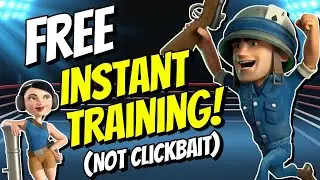How To Get FREE Instant Training + FREE Diamonds In Boom Beach (Not Click Bait)