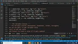 Tkinter lesson on Zoom| [Urdu] | Part 2