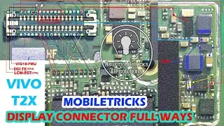 Vivo Y75 5G Y72t T1 5G T2x Vivo T1x Display Connector Full Ways | Syam | In telugu |