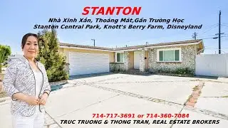 Nhà STANTON, Xinh Xắn, Thoáng Mát, Gần Trường Học, Park, Knott's Berry Farm & Disneyland