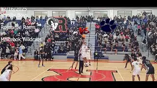Game 9 | 2025-26 High School Basketball | Varsity Boys Rolesville Rams vs  Millbrook Wildcats