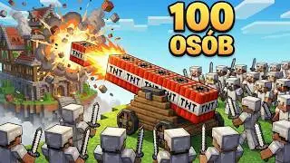 100 OS&Oacute;B PRZEBIJAŁO JEDNĄ GILDIĘ!!!