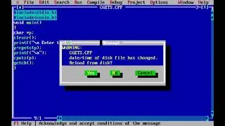 cgets and cputs function in C language