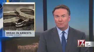 2 arrested in connection to Moore Co. convenience store break-ins, sheriff&rsquo;s office says