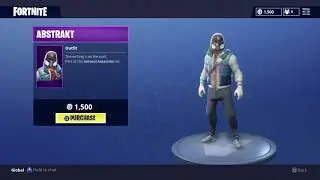 Fortnite: Battle Royale - New Skins and Pickaxe - Abstrakt + Renegade Roller