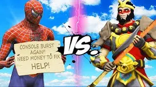 SPIDERMAN VS SUN WUKONG (MONKEY KING) - EPIC BATTLE