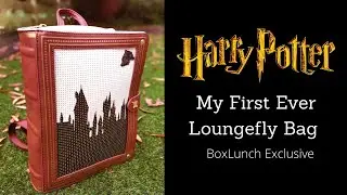 My First Ever Loungfly Bag | Harry Potter Bag | BoxLunch Exclusive | Pin Collectors Backpack